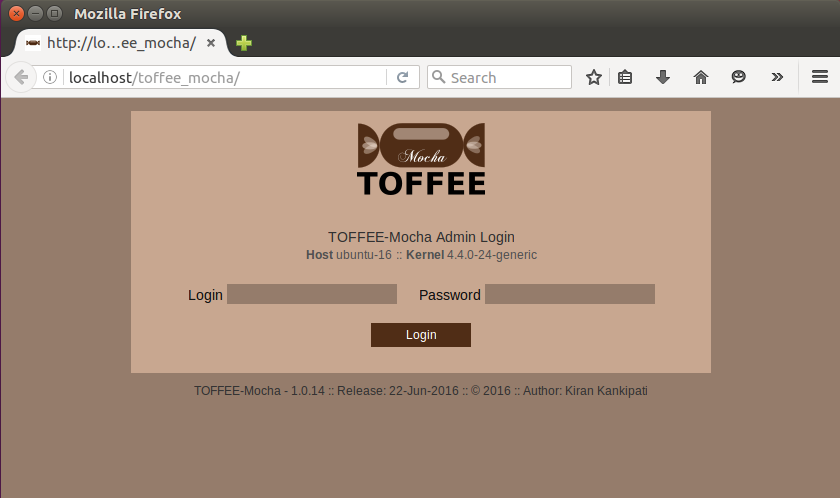 TOFFEE_Mocha login